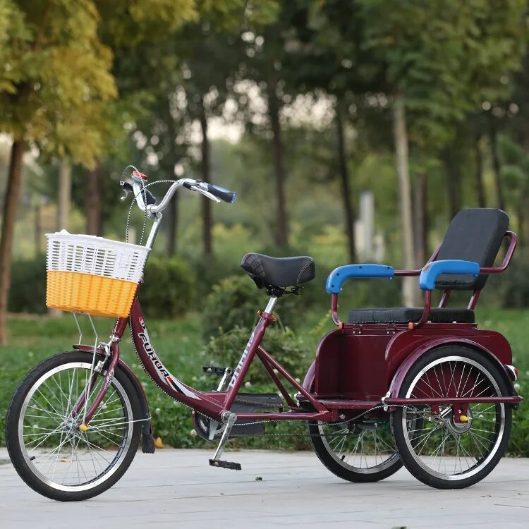 Купить электровелосипед для пожилых людей. КНР велорикши трехколесный. Велорикша грузовой 3-х колёсный велосипед м4-3. Велосипед велорикша. Трехколесные велосипеды для пожилых людей.