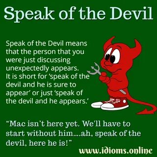 The devil значение