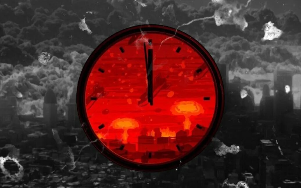 Сколько часов судного дня. Часы Судного дня. Часы ядерной войны. Часы атомной войны. Часы до ядерной войны.