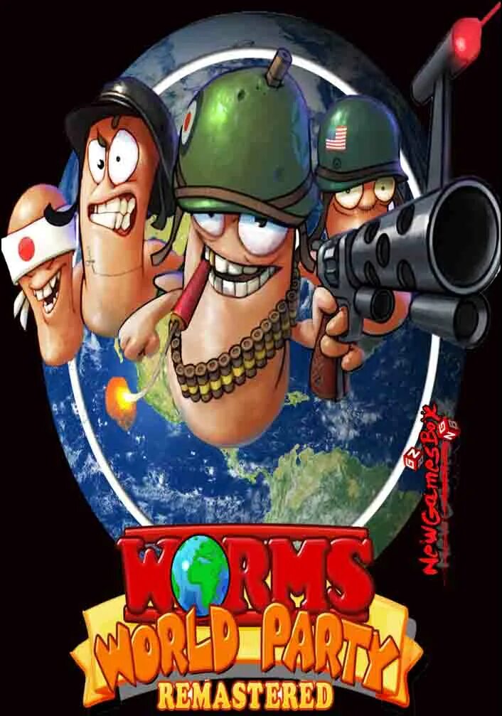 Вормс ворлд пати. Worms: мировая вечеринка. Worms Remastered. Вормс ворлд пати Ремастеред.