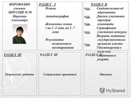 Портфолио c