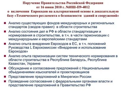 Сайт поручений правительства