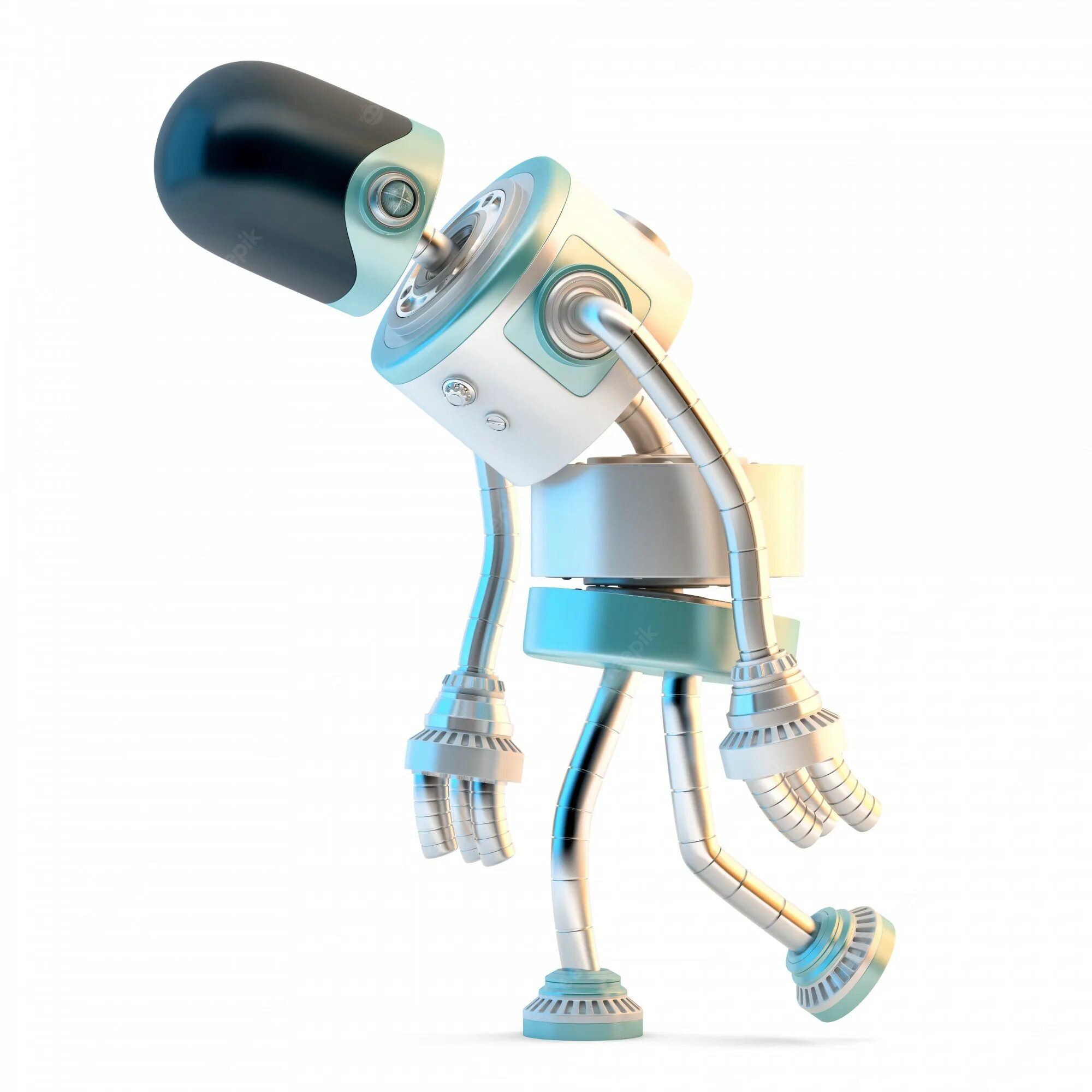 Tired robot
