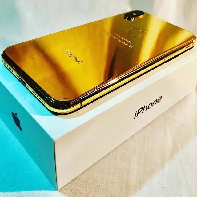 How to Gold plating an new iPhone - YouTube