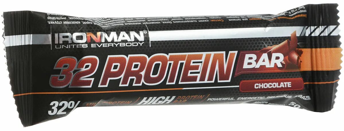 Батончики 32. ) (ваниль / тёмная глазурь). Батончик 32. Ironman батончик "32 protein" (50 гр. Протеиновый батончик ironman protein bar.