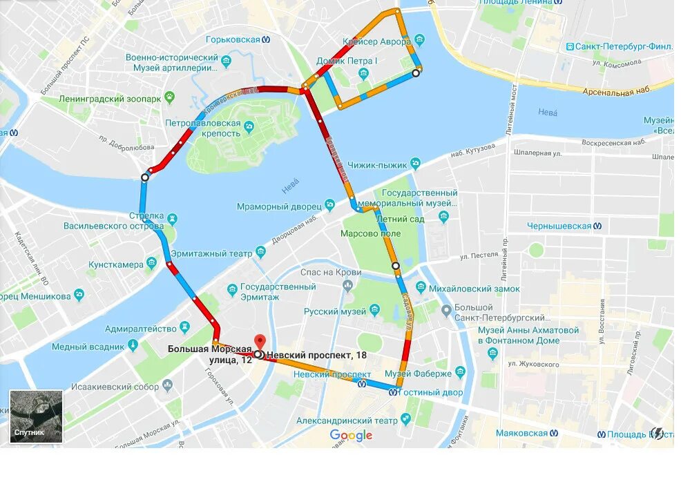 Петербург как доехать маршрут. Маршрут до Авроры Санкт Петербург.