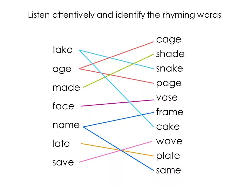 Rhyming Words. Rhyming Words Worksheets. Rhyme. Rhymes Worksheets for Kids.