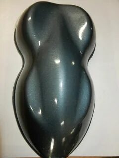 Blue pearl clearcoat