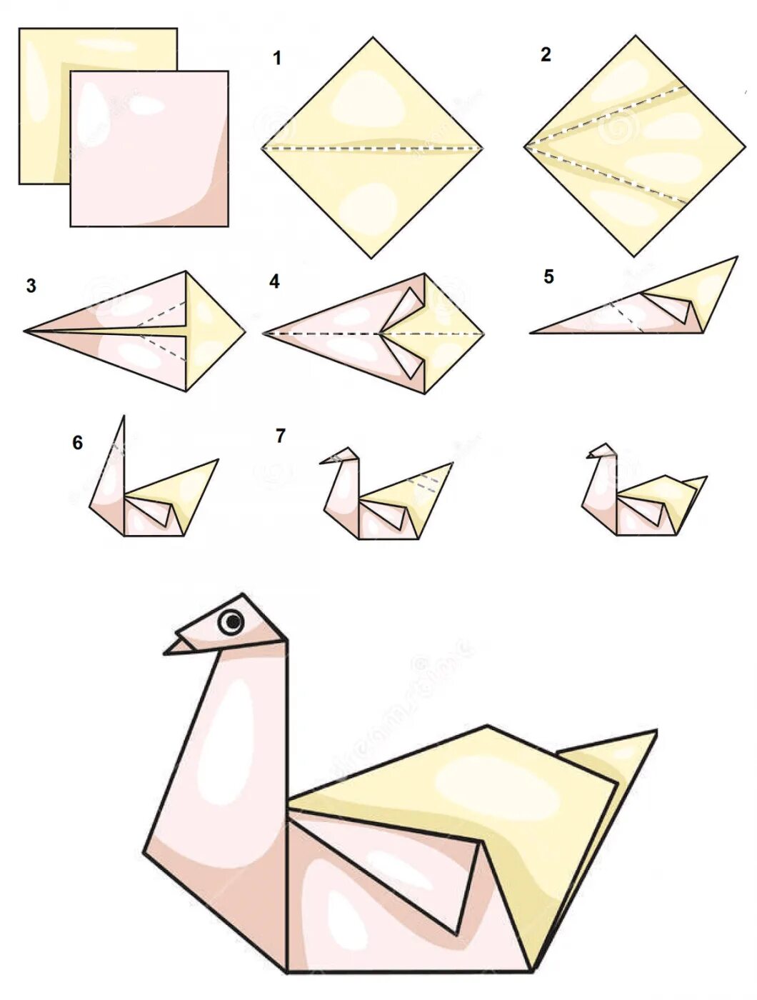 Простой способ оригами. Оригами из бумаги для начинающих схемы пошагово. Оригами своими руками из бумаги пошагово. Поделки оригами из бумаги своими руками для начинающих пошагово. Оригами из бумаги 4 класс пошагово.