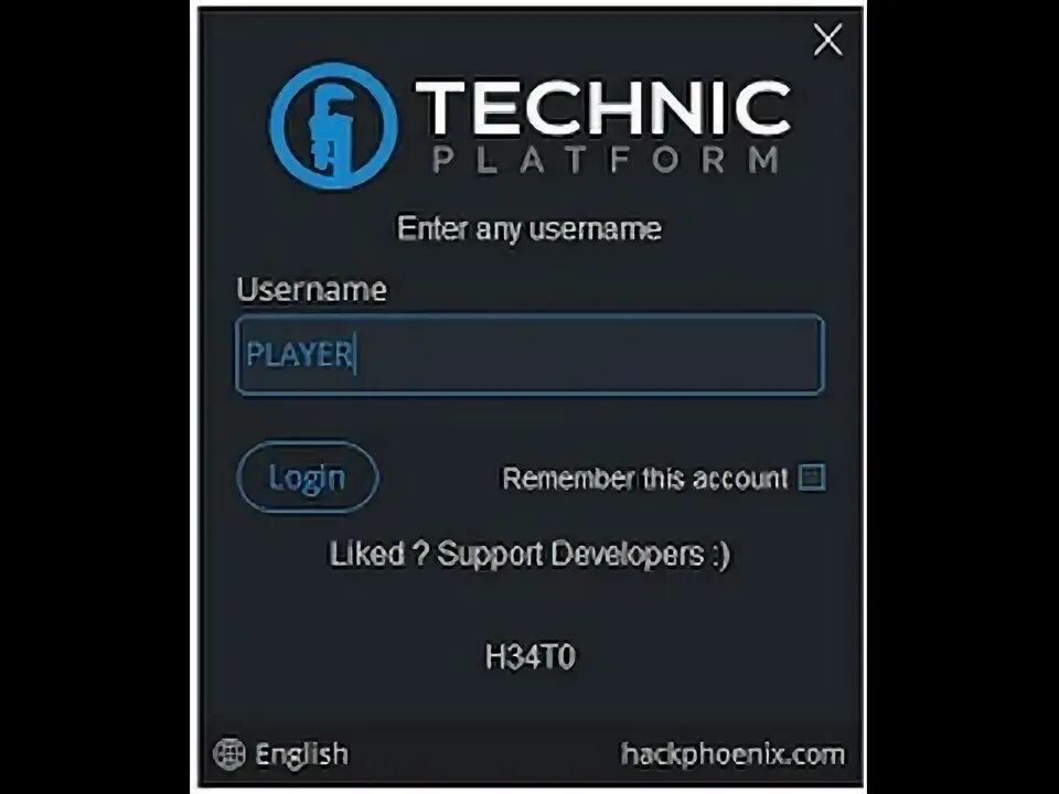 Technic launcher. Technic launcher