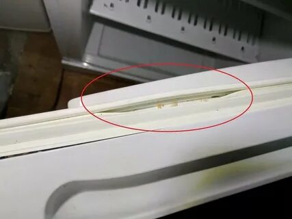 Замена резинового уплотнителя в холодильнике