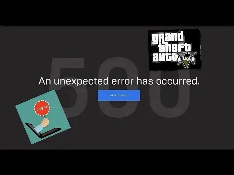 Unexpected error happened. Unexpected error happened