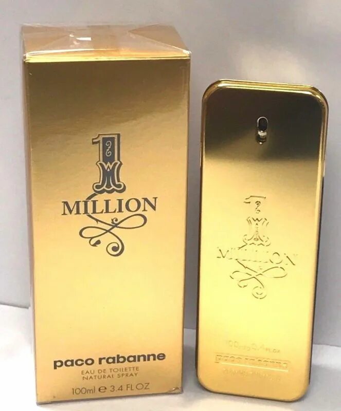 1 Million Paco Rabanne 100мл. Paco Rabanne 1 million мужской 100 мл. Paco Rabanne million, 100 ml. 1 Million "Paco Rabanne" 100ml men.