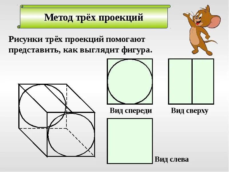 Квадрат снизу. Метод трех проекций. Проекция фигуры. Геометрические фигуры вид сверху. Вид слева фигуры.