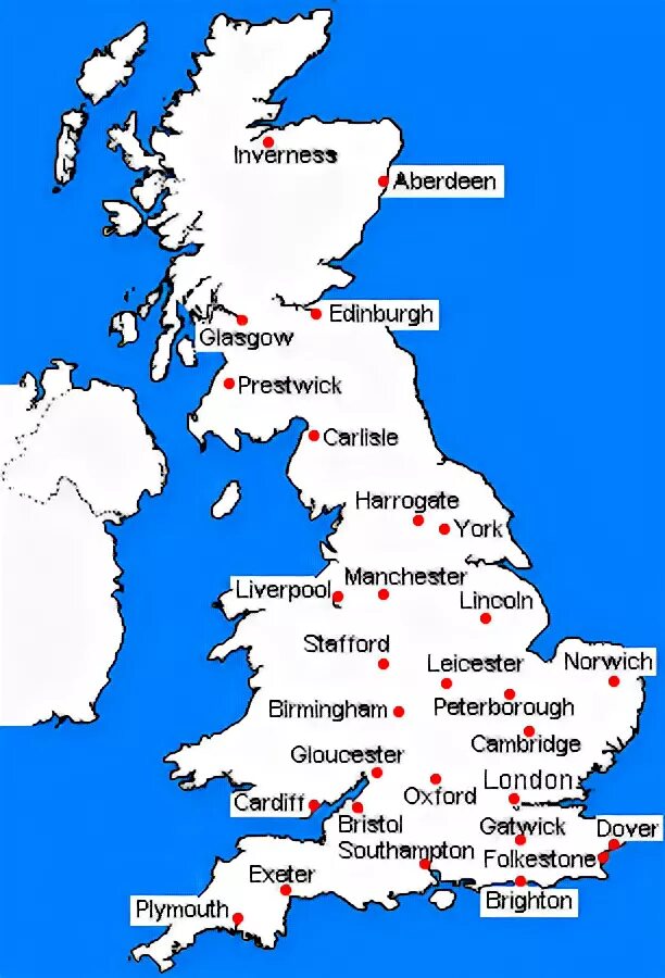 Large cities britain