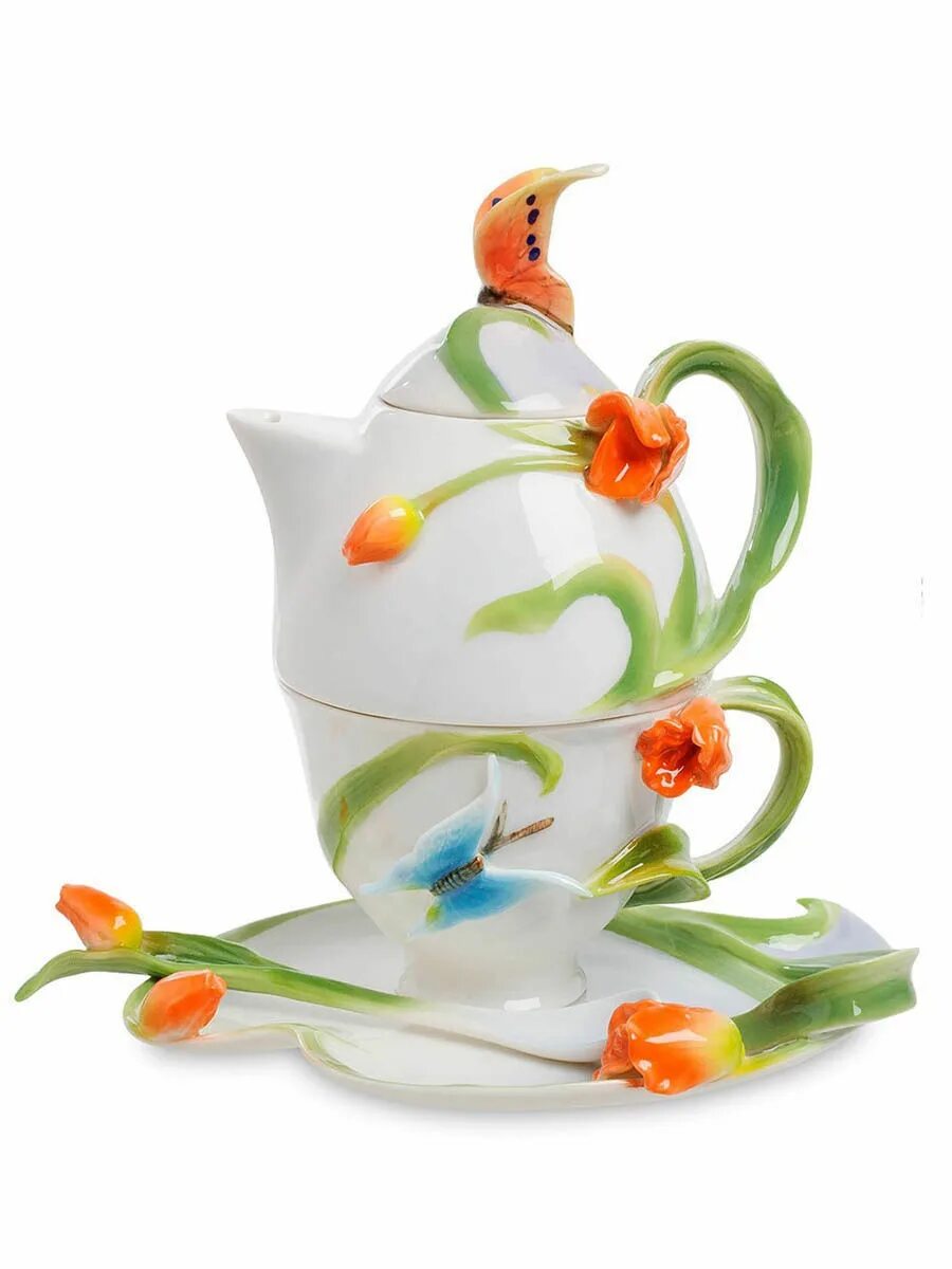 Чайная пара тюльпаны. Fm-40/ 7 чайный набор "тюльпаны" (Pavone) на 1 персону. Дулёвский фарфор тюльпан весенний. Fm-40/ 4 чайный набор «франжипан» на 2 персоны (Pavone). Pavone чайный набор каллы.