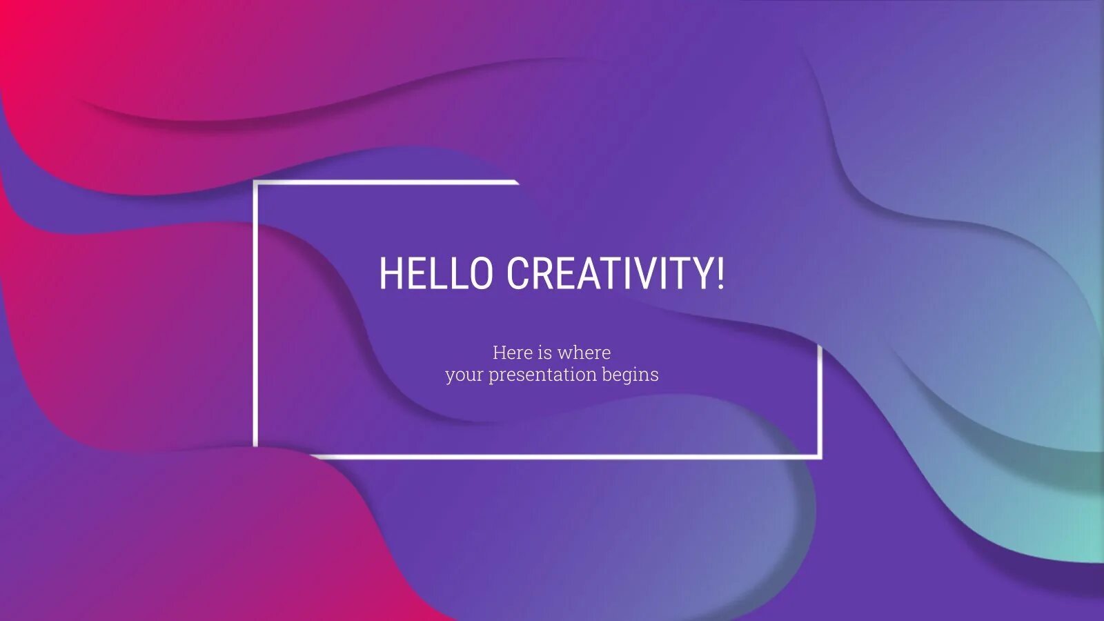 Google presentation templates