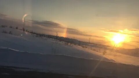 Восход в норильске