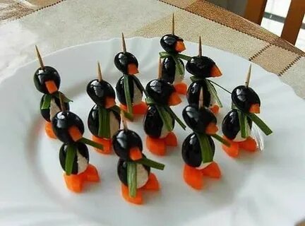 Закуски из овощей на стол