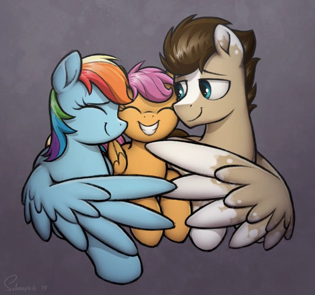 Rainbow dash x oc
