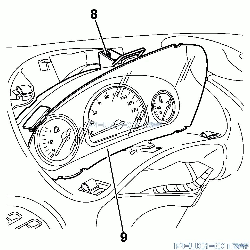 Как Снять Панель Приборов. - Peugeot 307 - Пежо Лаб Peugeot Lab