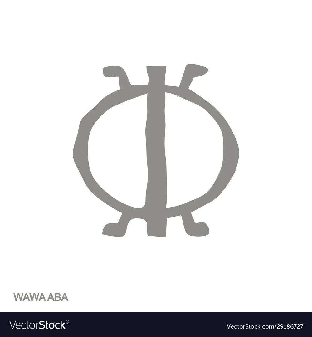 Символ ab. Wawa aba. символ абгуса.