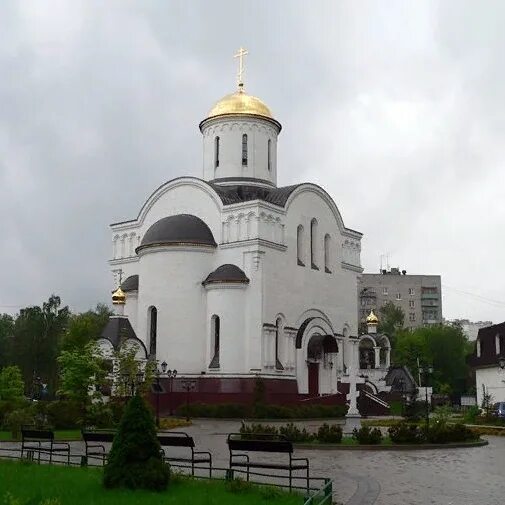 Московская область Люберецкий район Люберцы Церковь Преображения Господня Фотогр
