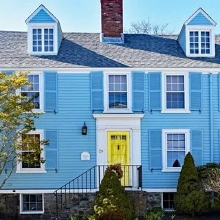 Blue house