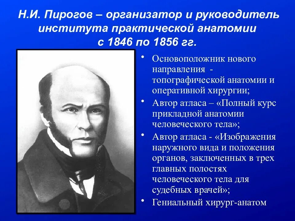 Основоположник современной научной анатомии. Н.И. пирогов – основоположник хирургии. Пирогов основоположник топографической анатомии. Н И пирогов основоположник топографической анатомии и оперативной. Основополодности топогрофической анатоми.