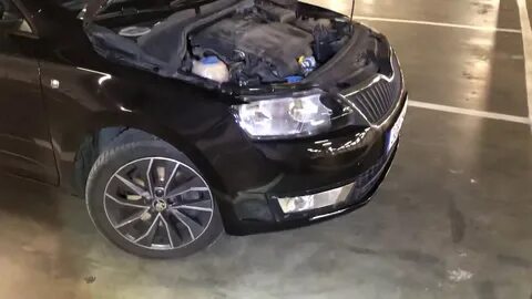 Замена ламп шкода видео
