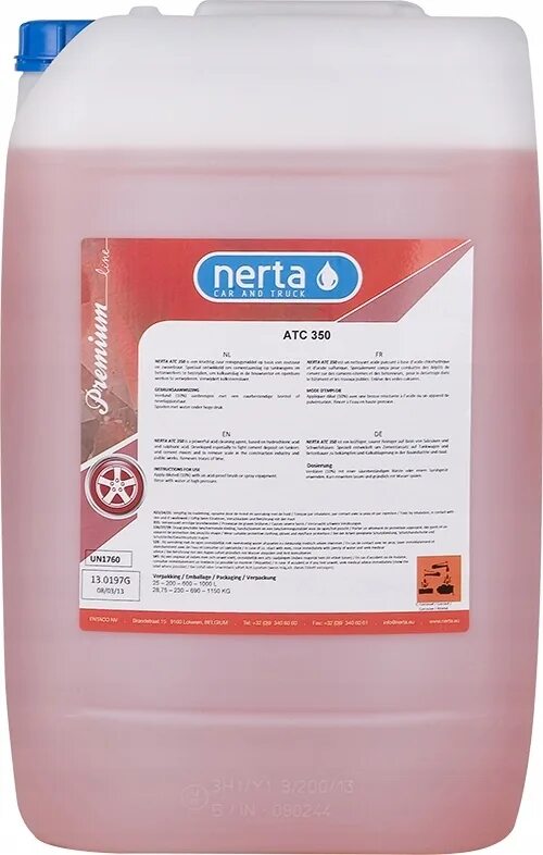 Чистящее средство для компьютера. Нерта atc 350. nerta. nerta автохимия. средство на основе соляной кислоты.
