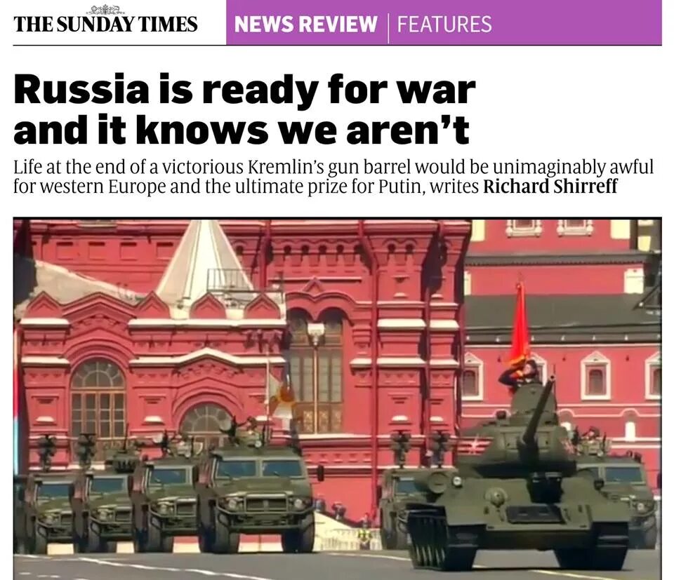 Kremlin and Guns. Is russia ready