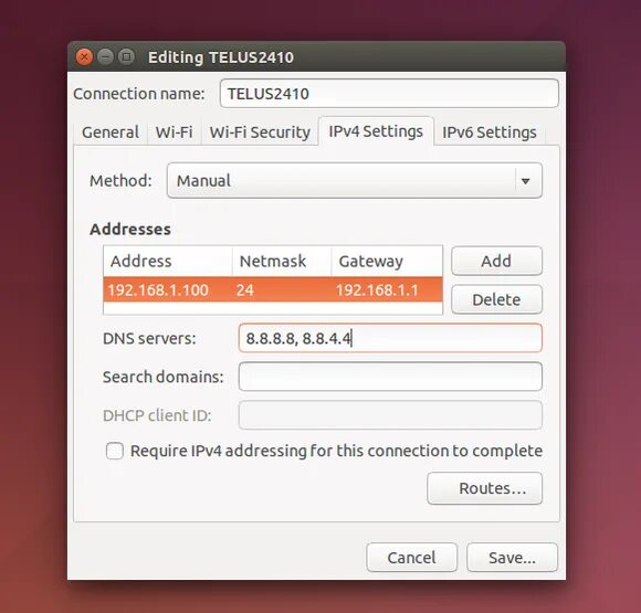 Dns linux. Настройка dns linux. настройки network manager linux. ubuntu ipv4 manual settings.
