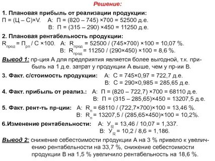 Плановая прибыль от реализации продукции