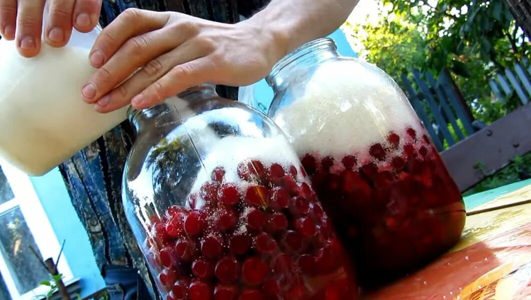 Как делать вишневую настойку