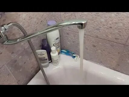 Слабый напор в кране в ванной