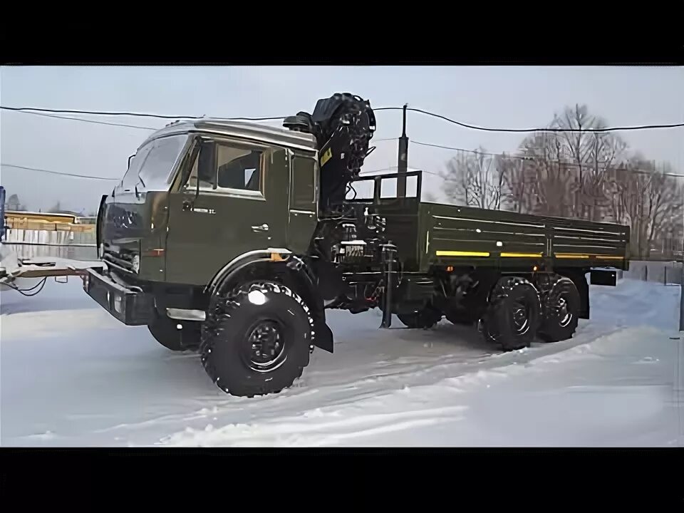 Камазы манипуляторы видео
