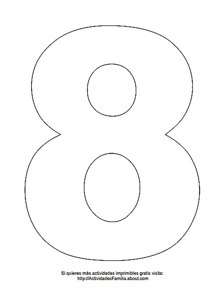 Шаблон 8 на лист а4