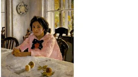 Картина васнецова девочка с персиками