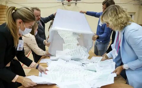 Подсчет голосов выбора