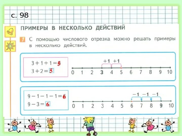 Решение по действиям 1 класс. Примеры в несколько действий. Примеры примера в несколько действий. Примеры в несколько действий 1 класс примеры. Примеры по математике в несколько действий.