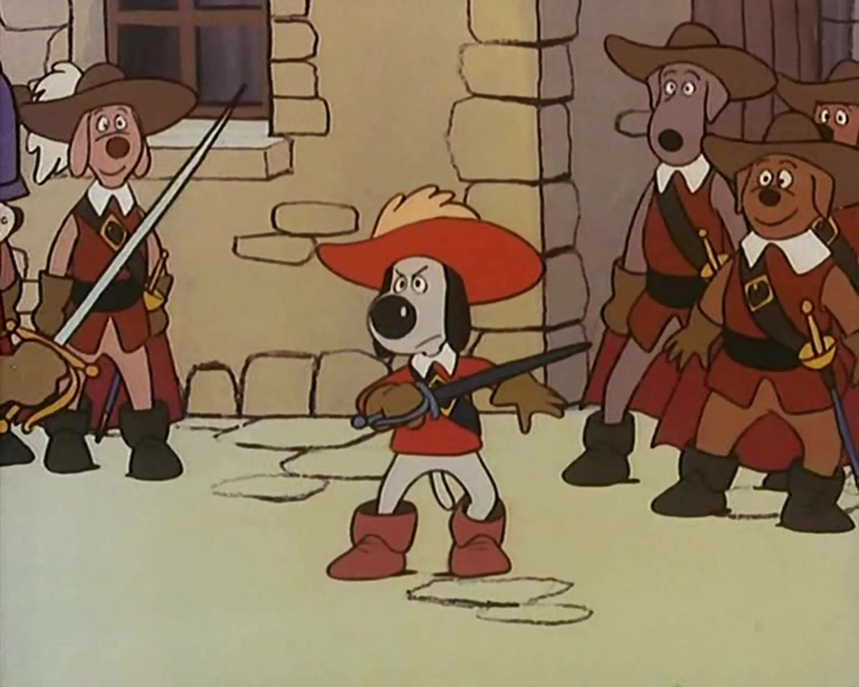 Дартаньгав и три пса мушкетера. Д'Артаньгав и три пса-мушкетёра (1981). Догтаньян и три мушкетера.