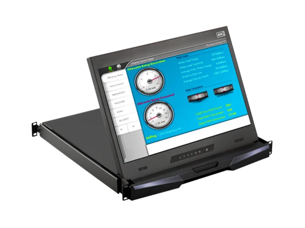 Rack monitor. Rack monitor