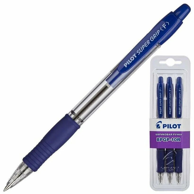 Ручка шариковая pilot bpgp 10r f. Ручка шариковая pilot bpgp-10r-f синяя. ручка пилот bpgp-10r. ручка шар. авт. 0,7 мм, синяя, pilot super grip bpgp-10r-f.