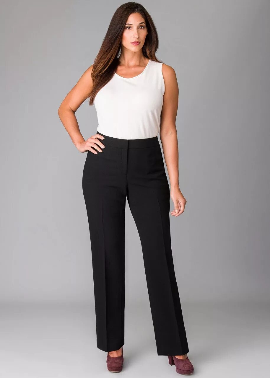 брюки женские для полных невысоких женщин. брюки для полных невысоких женщин. широкие брюки на широкие бедра. фасоны брюк для женщин. какие брюки подходят для широких бедер.