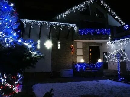 Уличная гирлянда на дом