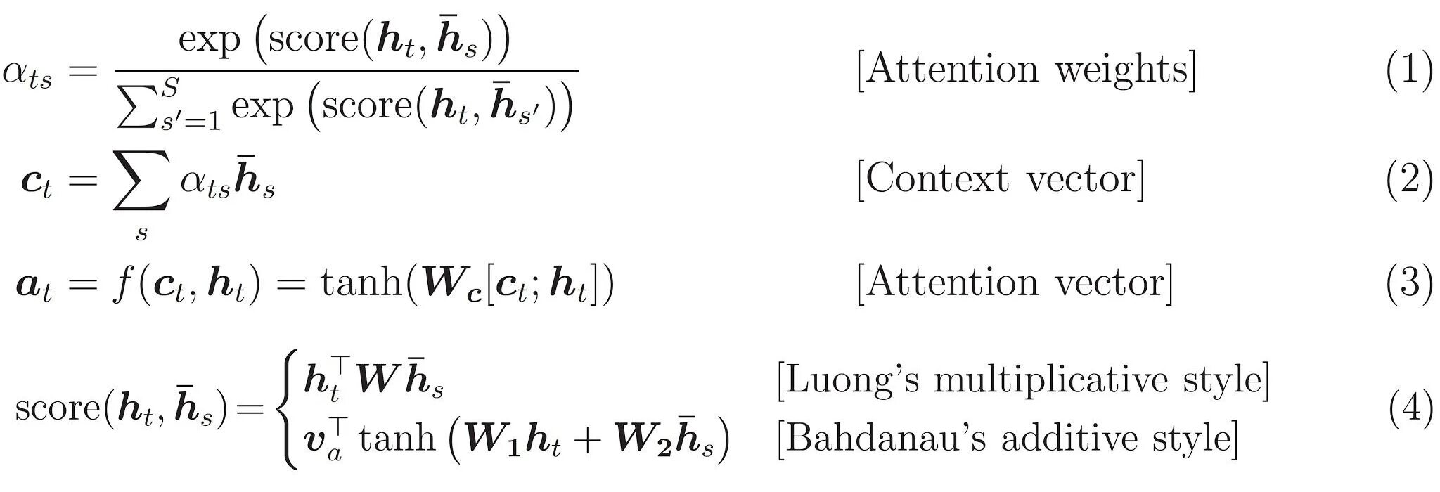 Attention mechanism. Bahdanau attention. luong attention. bahdanau luong attention scores.