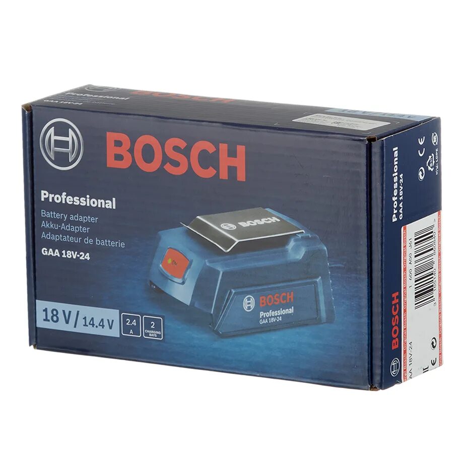 Адаптер Bosch GAA 18v-24 (1 600 a00 j61) 18 в. Переходник Bosch GAA 18/24. USB-переходник GAA 18v-24 для зарядки (14.4/18 в) Bosch 1600a00j61. Переходник на аккумуляторы бош 18в. Адаптер бош