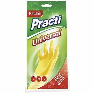 Перчатки резиновые paclan practi