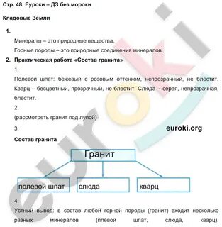 Окружающий мир 3 класс рабочая тетрадь 48